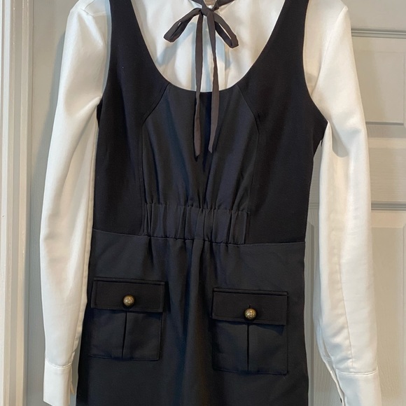 RACHEL ROY- navy & black dress - Picture 10 of 12